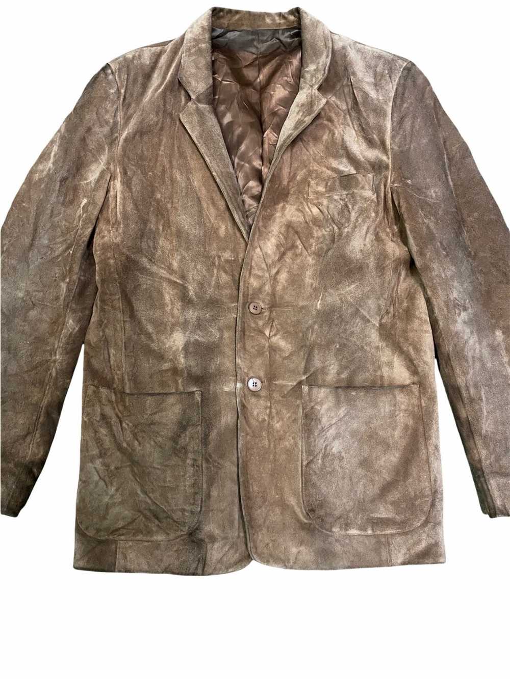 Agnes B. × Genuine Leather × Leather Jacket Agnes… - image 3
