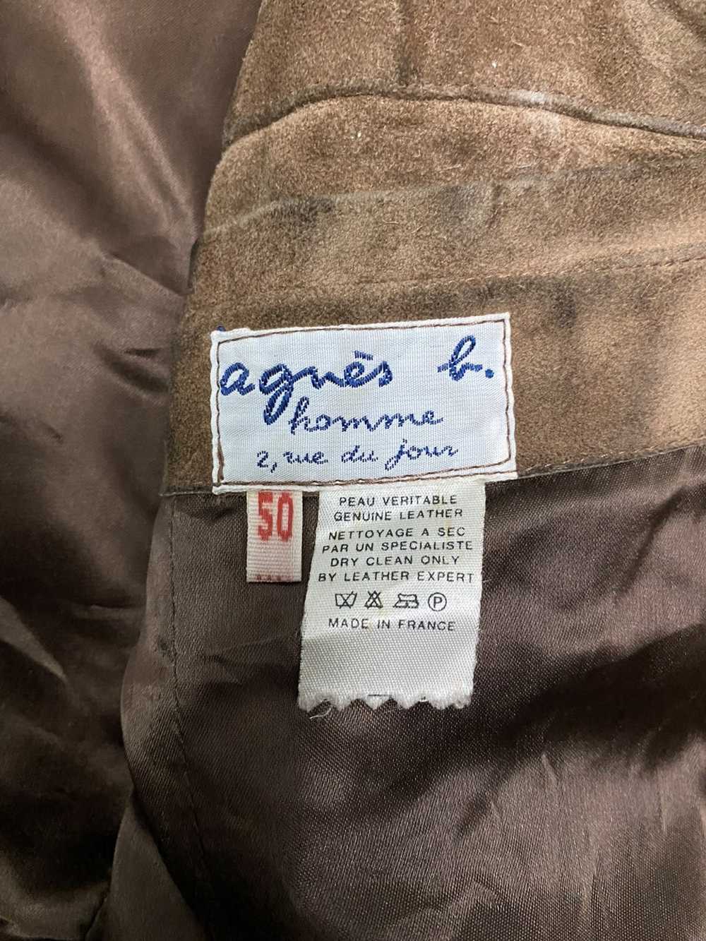 Agnes B. × Genuine Leather × Leather Jacket Agnes… - image 9