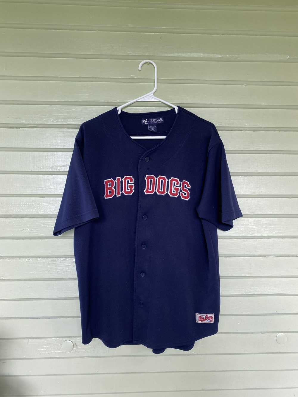 Big Dogs × Vintage Vintage Big Dogs Jersey - image 1