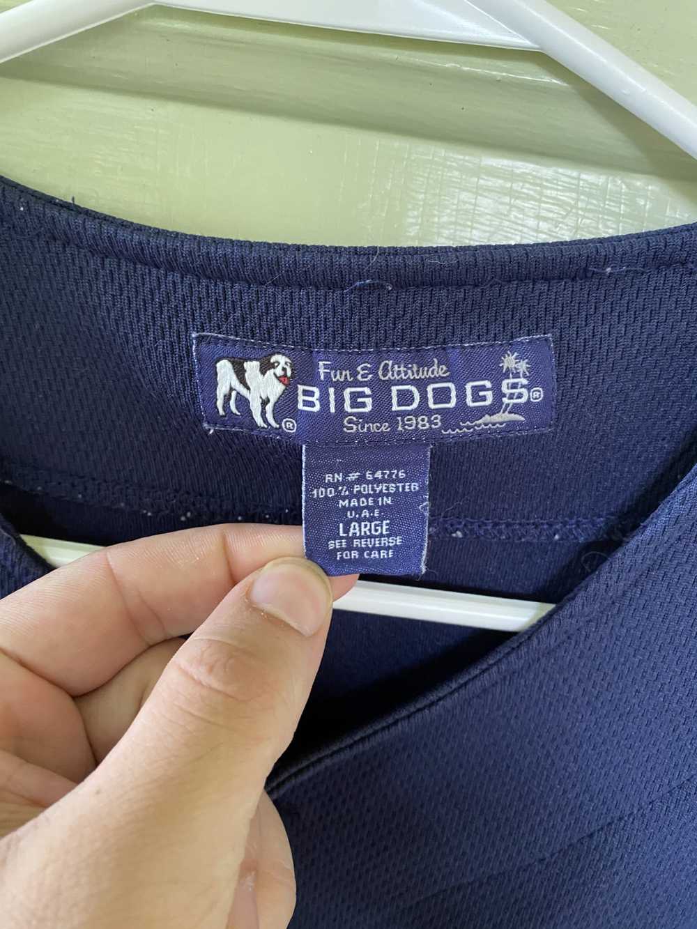 Big Dogs × Vintage Vintage Big Dogs Jersey - image 5