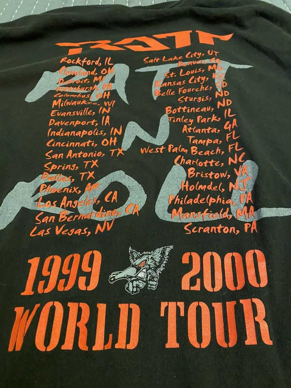 Band Tees × Vintage VINTAGE 1999 RATT WORLD TOUR … - image 11