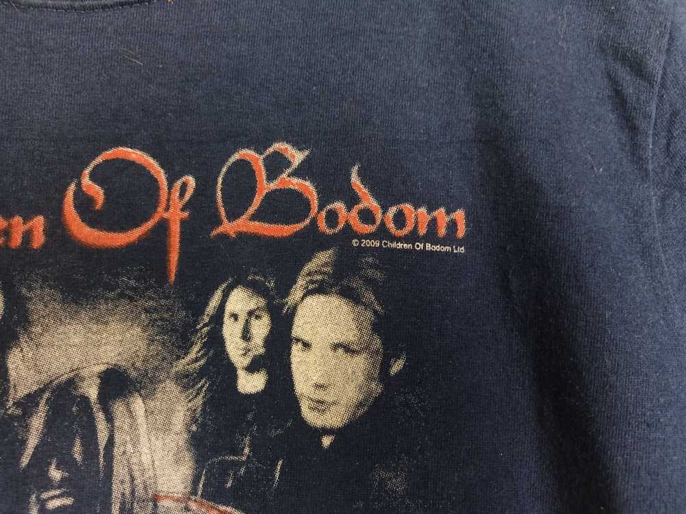 Band Tees × Jerzees × Vintage Children of Bodom b… - image 3