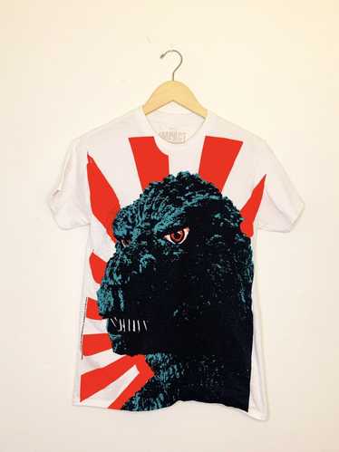 Movie × Vintage Y2K Godzilla 2008 AOP shirt