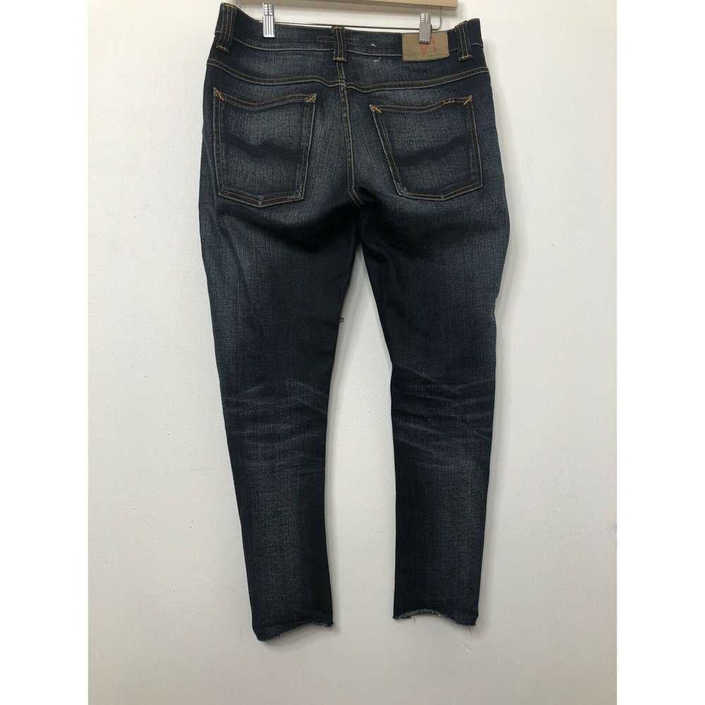 Nudie Jeans Nudie Jeans Grim Tim 31x26 Blue Denim… - image 3