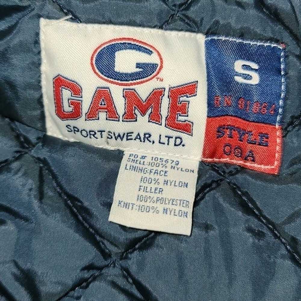 Vintage VTG Game Sportswear jacket baseball bombe… - image 7