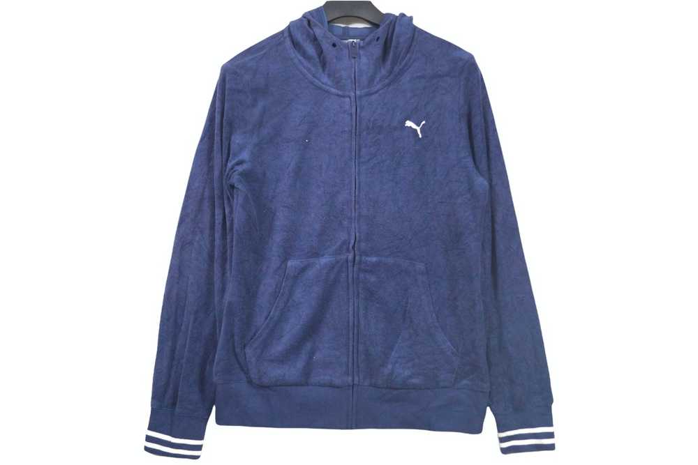 Puma × Sportswear Rare!! Hoodie Zipper Sportwear … - image 1