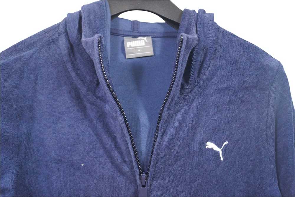 Puma × Sportswear Rare!! Hoodie Zipper Sportwear … - image 3