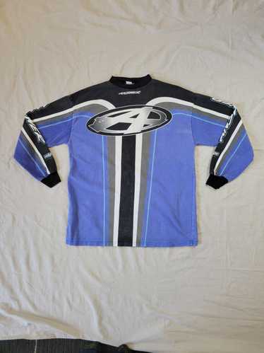 D Answer Vintage 90s Answer Racing long sleeve gra