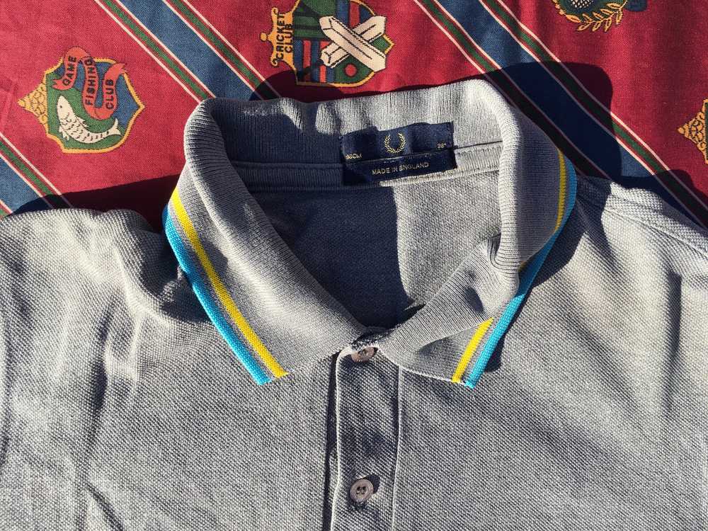 Fred Perry M12 polo shirt, Small - image 2