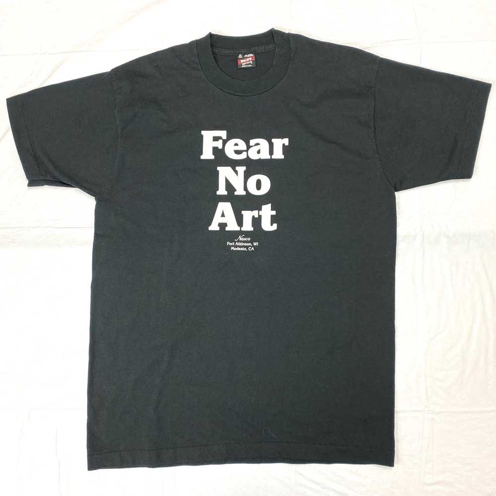 1990s Fear No Art t-shirt - image 1