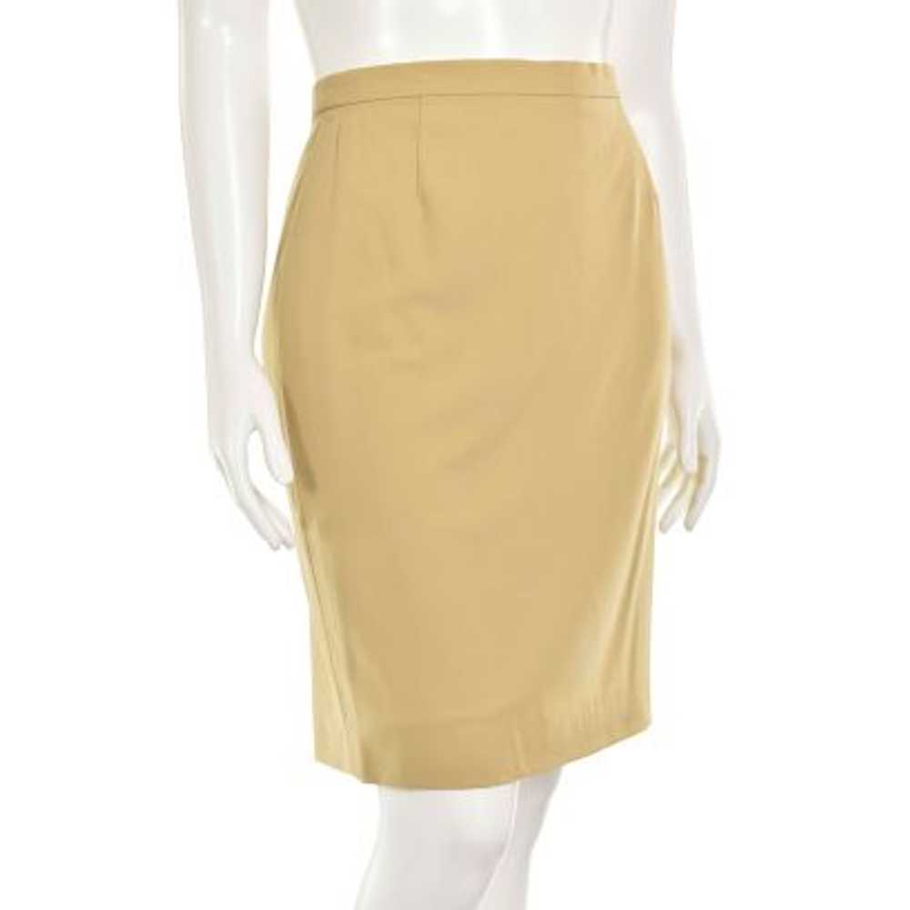 Escada Margaretha Ley Tan Classic Skirt - image 3