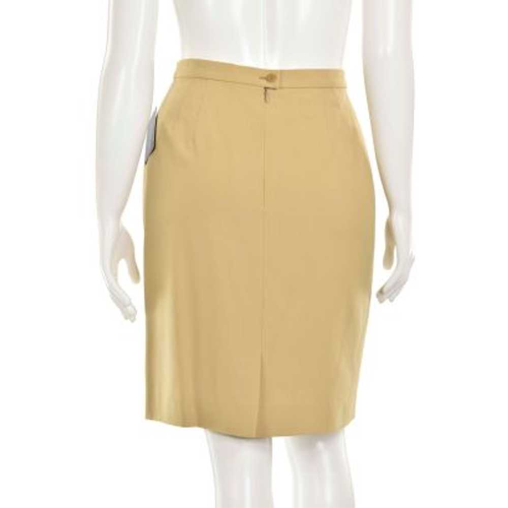 Escada Margaretha Ley Tan Classic Skirt - image 4