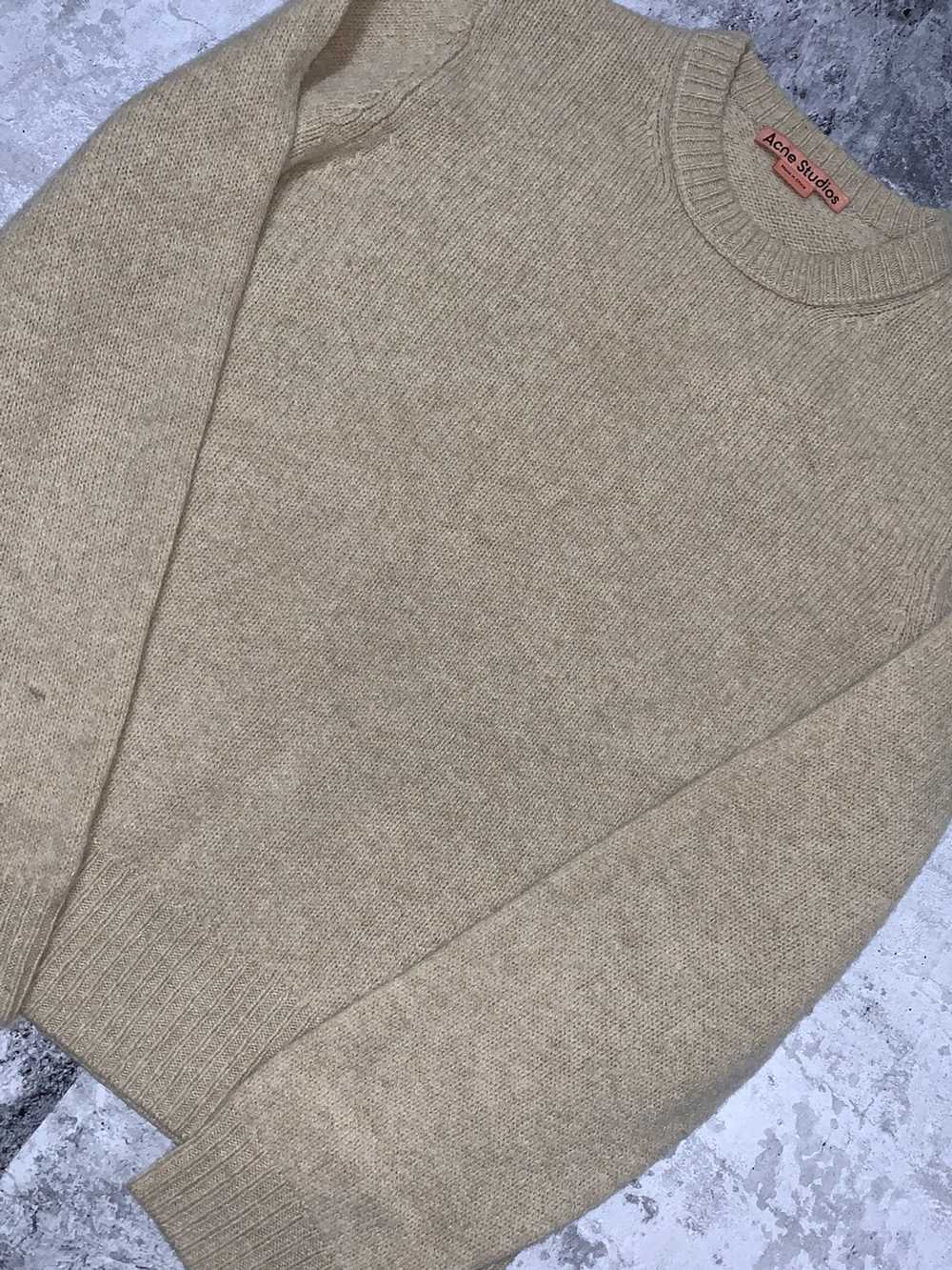 Acne Studios Acne Kai Knit Sweater Beige/Tan - image 2