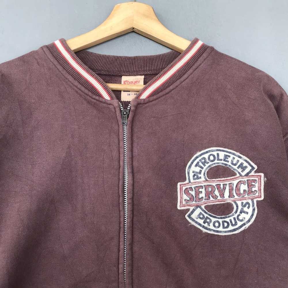 Japanese Brand × Vintage Vintage Varsity Jacket P… - image 2