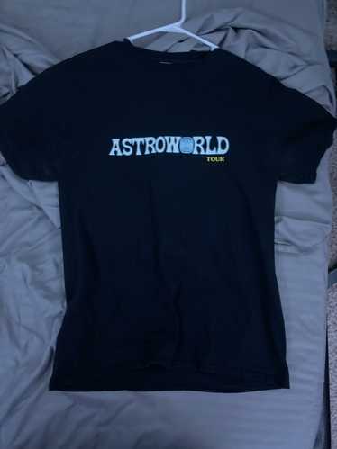 Vintage Astroworld La Flame Travis Scott T Shirt, Cheap Cactus Jack Merch -  Allsoymade