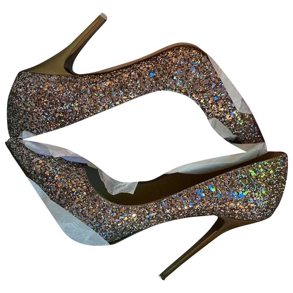 Jimmy Choo Anouk glitter heels - image 1