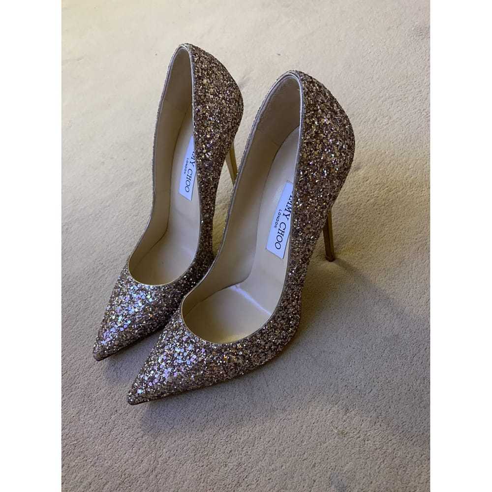 Jimmy Choo Anouk glitter heels - image 2