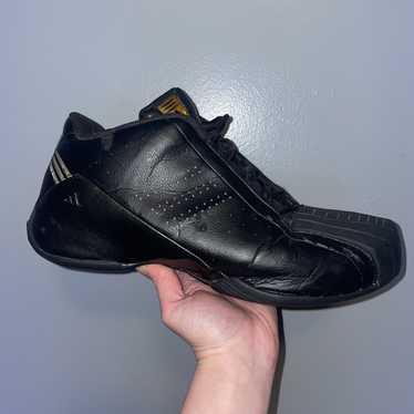 Adidas Mens Adidas Vintage All Black Sneakers - image 1