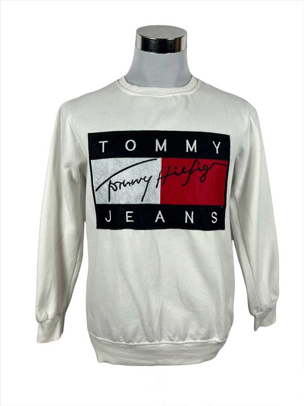 Tommy Hilfiger Tommy Filfiger Embroidery Sweatshi… - image 1