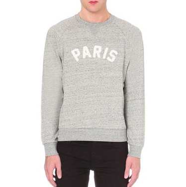 Sandro Paris World Lover Intarsia Stripe sale Graphic Sweater