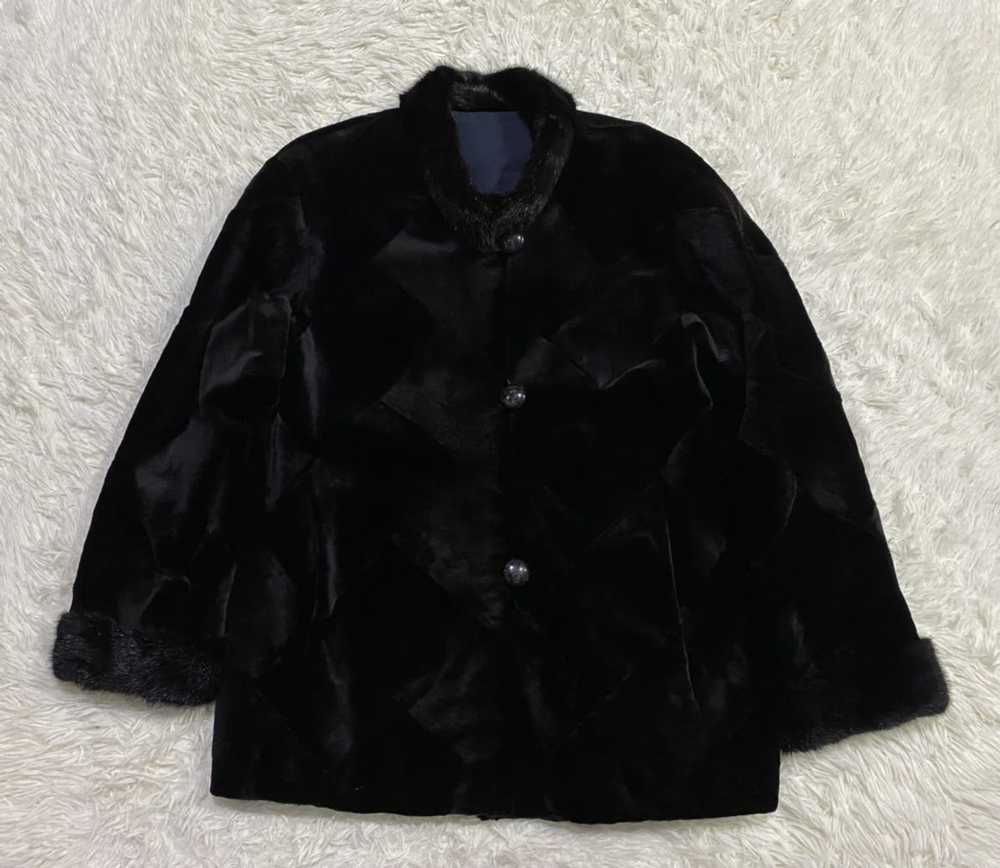 Mink Fur Coat × Other × Streetwear Reversible Tri… - image 3