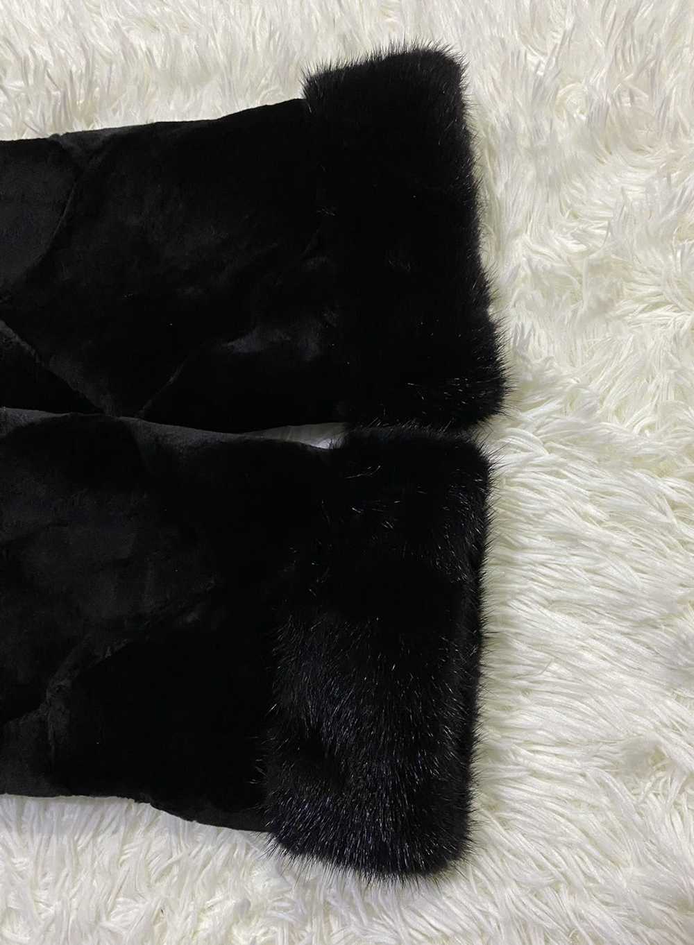 Mink Fur Coat × Other × Streetwear Reversible Tri… - image 5