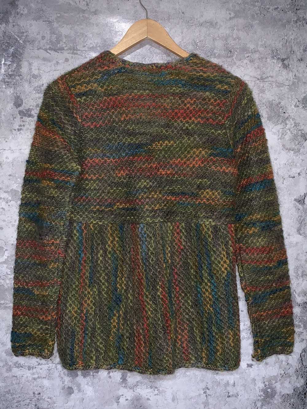 Japanese Brand × Vintage RARE vintage mohair knit… - image 3