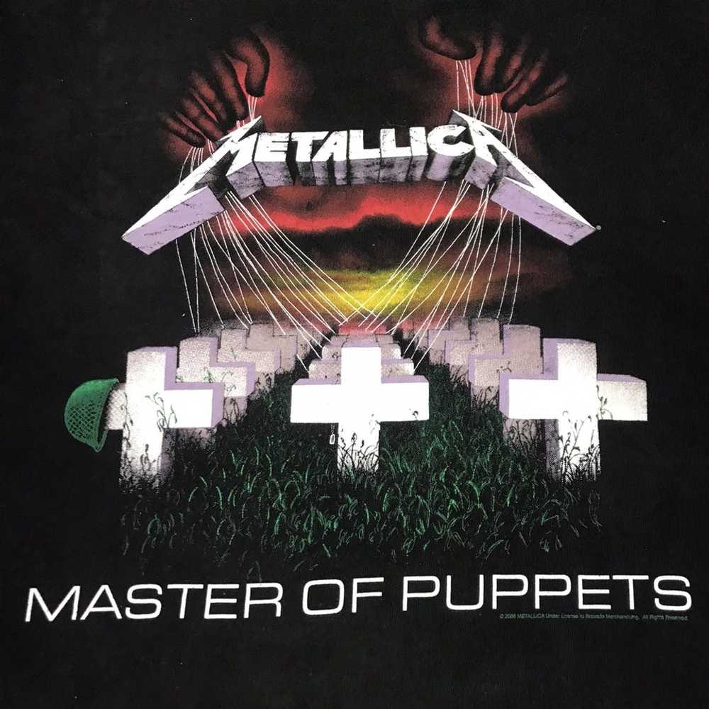 Metallica × Tour Tee × Vintage MASTER OF PUPPETS … - image 3