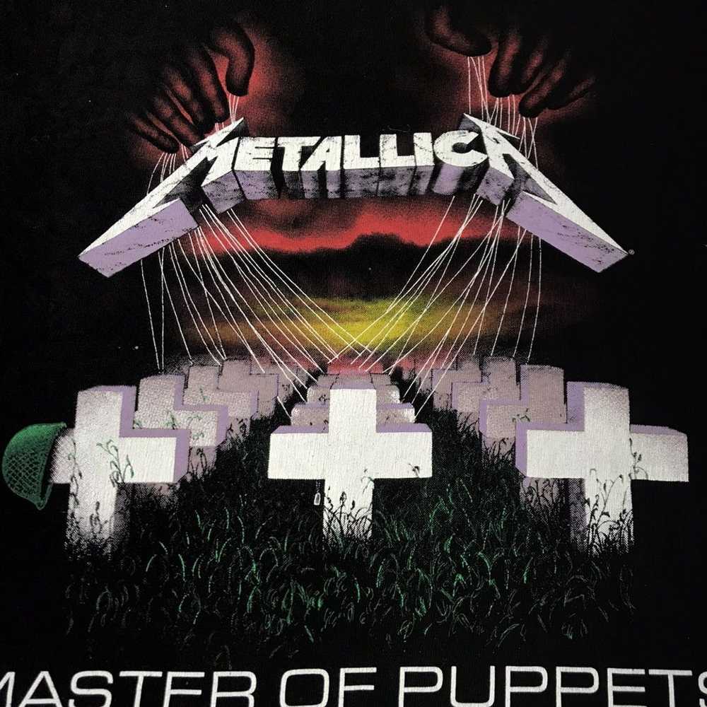 Metallica × Tour Tee × Vintage MASTER OF PUPPETS … - image 7