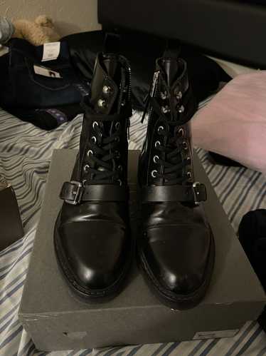 Allsaints Black Leather Boots