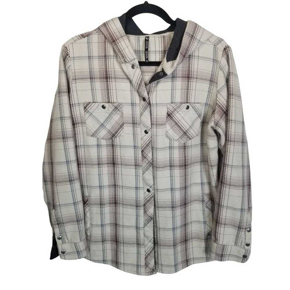 Kuhl Kuhl Mens L Plaid Snap Front Flannel Shirt H… - image 1