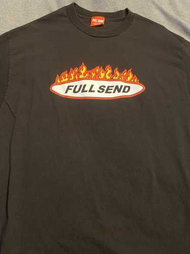 Full Send by Nelk Boys Full send flame tee