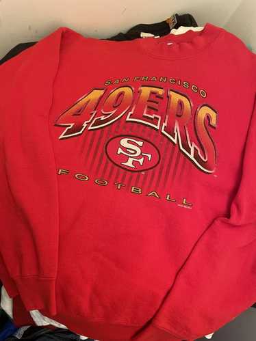 Vintage San Francisco 49ers Sweatshirt Crewneck XL All Over Print 1989 –  Throwback Vault