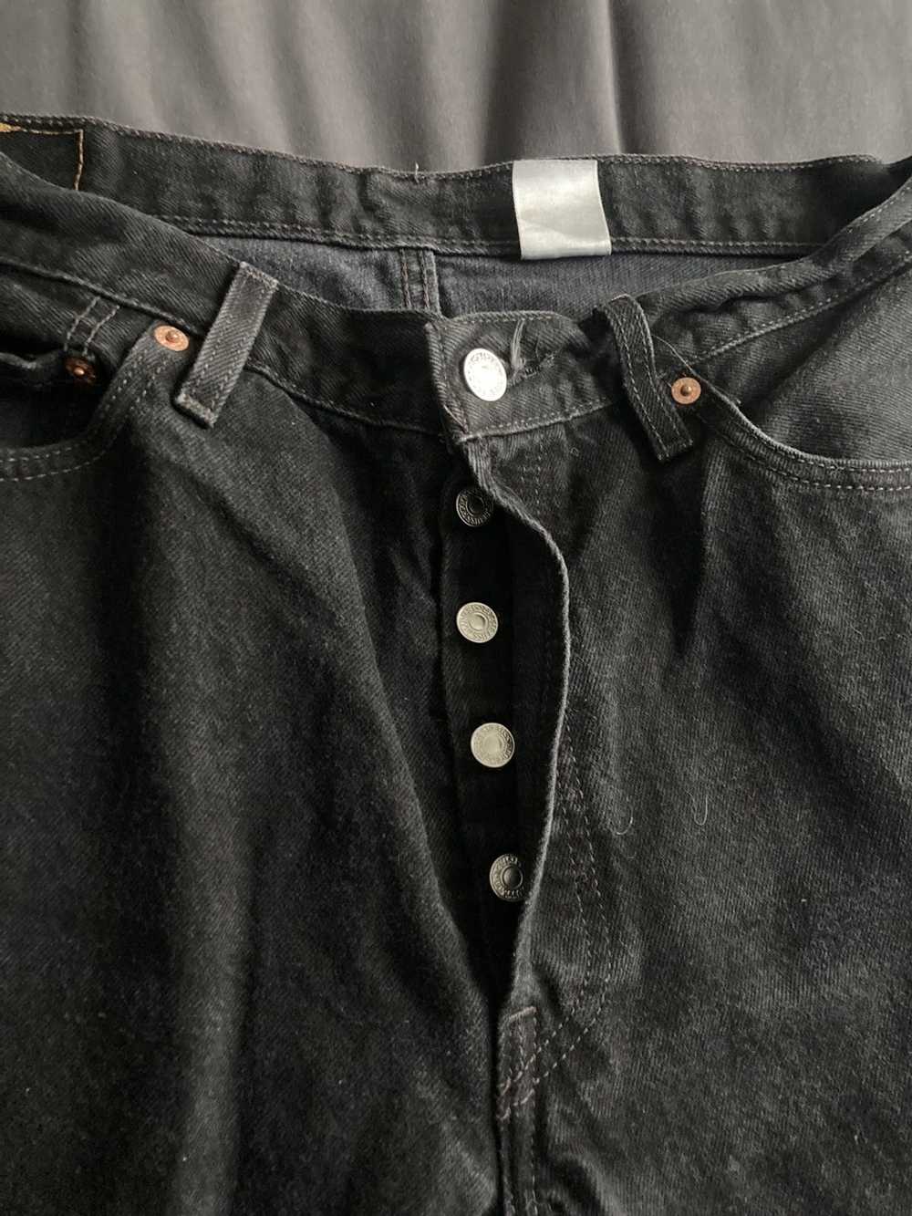 Levi's Levi’s 501 Denim Black - image 5