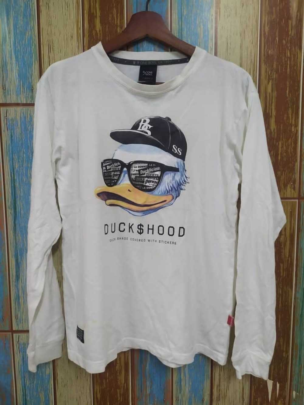 Japanese Brand × Streetwear Duck $Hood By B One S… - image 1