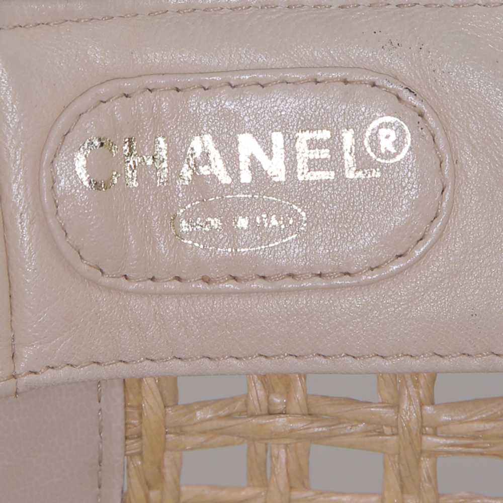 Chanel Grand Shopping shopping bag in beige leath… - image 4