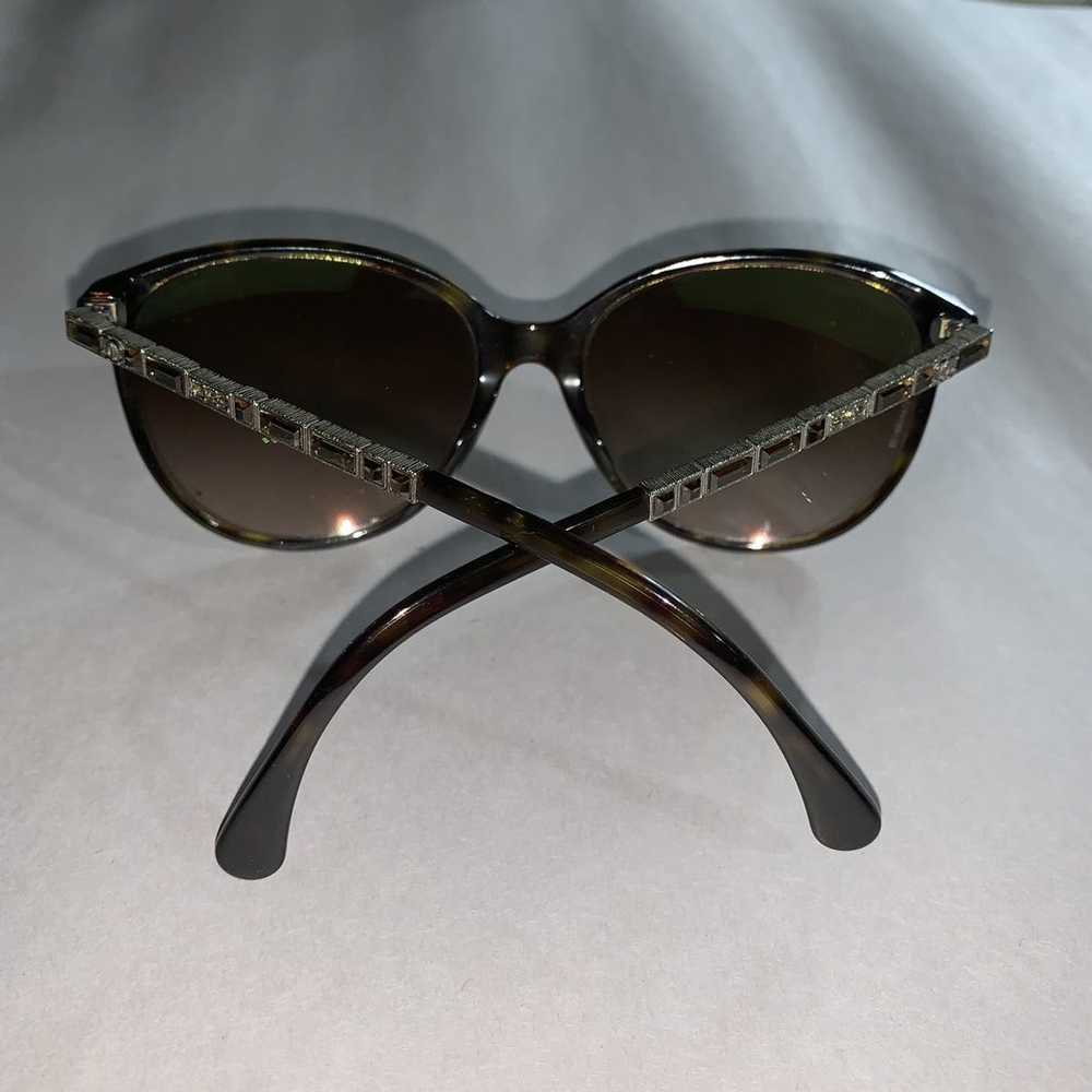 Chanel 2)CHANEL tortoise shell butterfly sunglass… - image 3