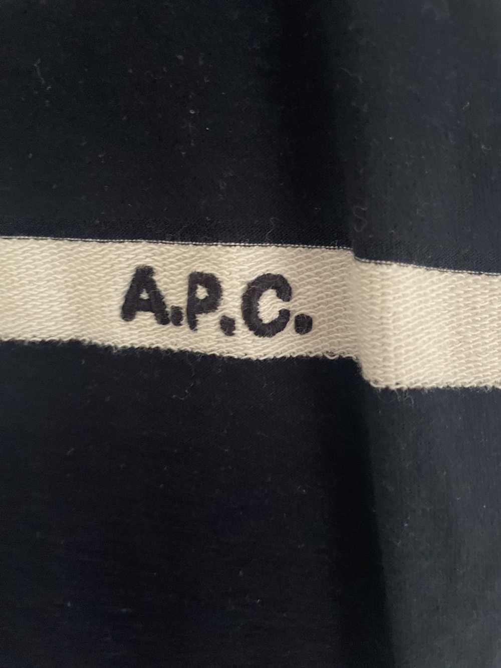 A.P.C. A.P.C Yukata Embroidered Logo Tee - image 3