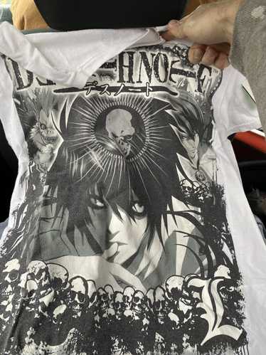 Japanese Brand × Vintage DeathNote t shirt