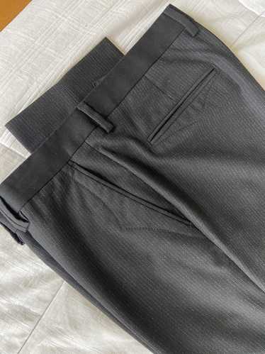 Zara Zara Mens Slim Dress Pinstripe Suit Pants Tro