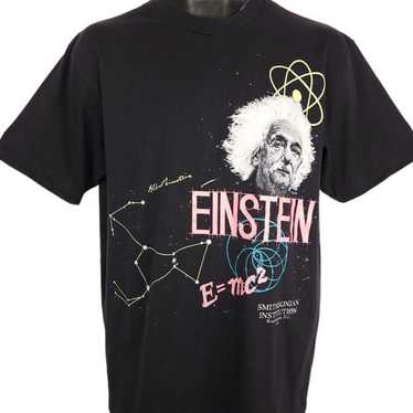 Vintage Albert Einstein T Shirt Vintage 80s Smith… - image 1