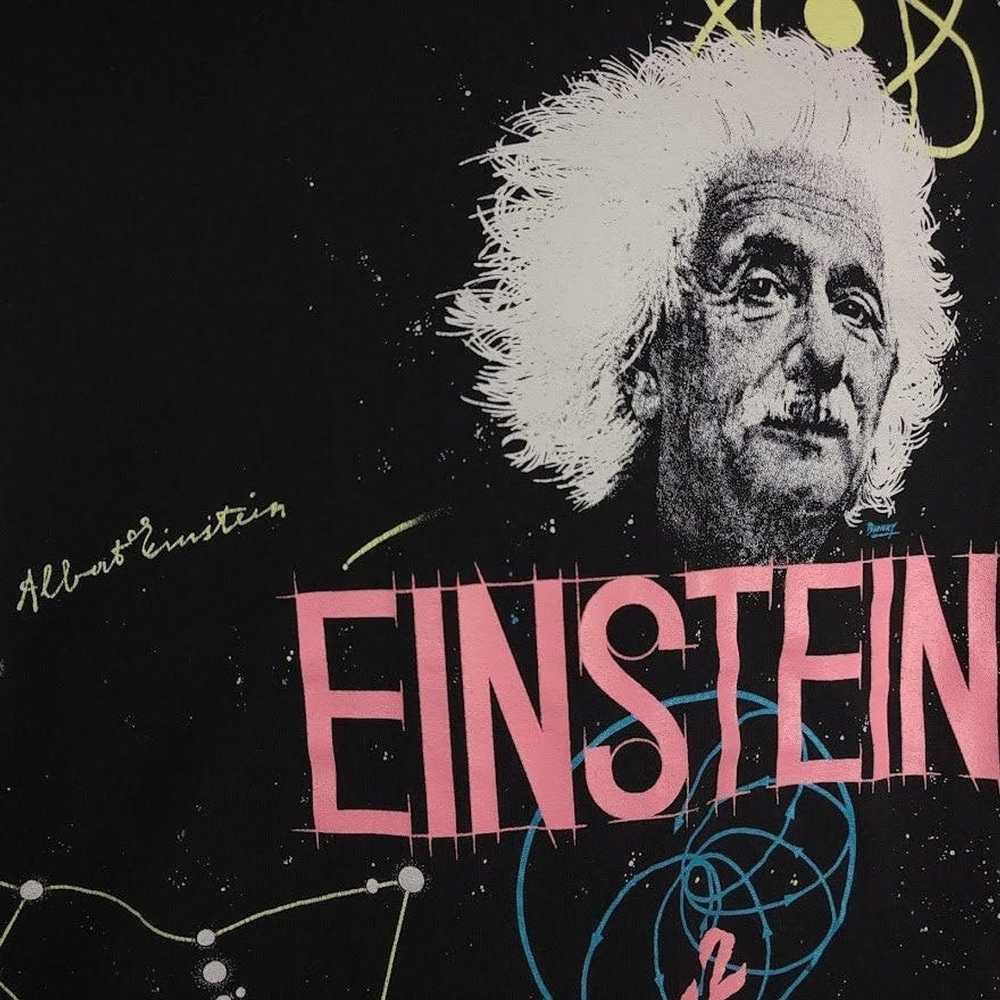 Vintage Albert Einstein T Shirt Vintage 80s Smith… - image 2