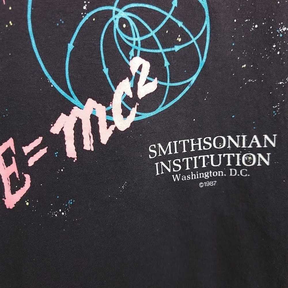 Vintage Albert Einstein T Shirt Vintage 80s Smith… - image 3