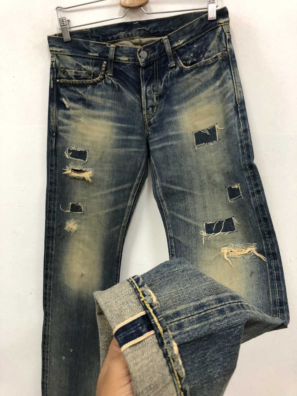 Hysteric Glamour VTG HYSTERIC GLAMOUR DISTRESSED … - image 1