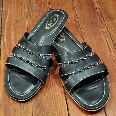 Tods women sandals black - Gem