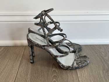 Pre own Stuart Weitzman Python print high heel st… - image 1