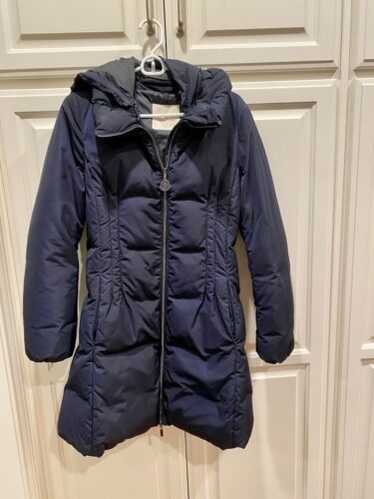MONCLER フード付き ワンピース ネイビーブルー モンクレール MONCLER 1C73900 54A1K コート レディース