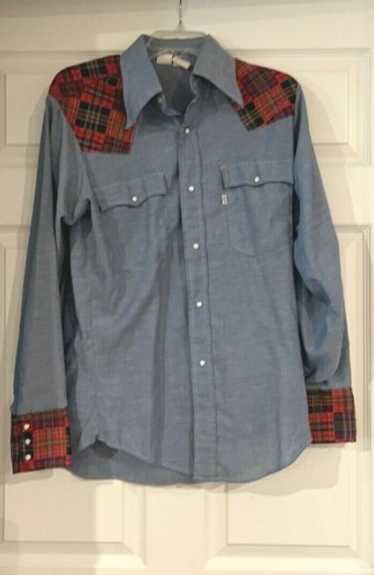 70s western shirt levi's - Gem