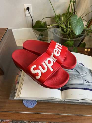 Supreme Slides Sandals Slides - Red 10