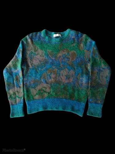 Japanese Brand × Streetwear KNIT MOHAIR ALL OVER … - image 1